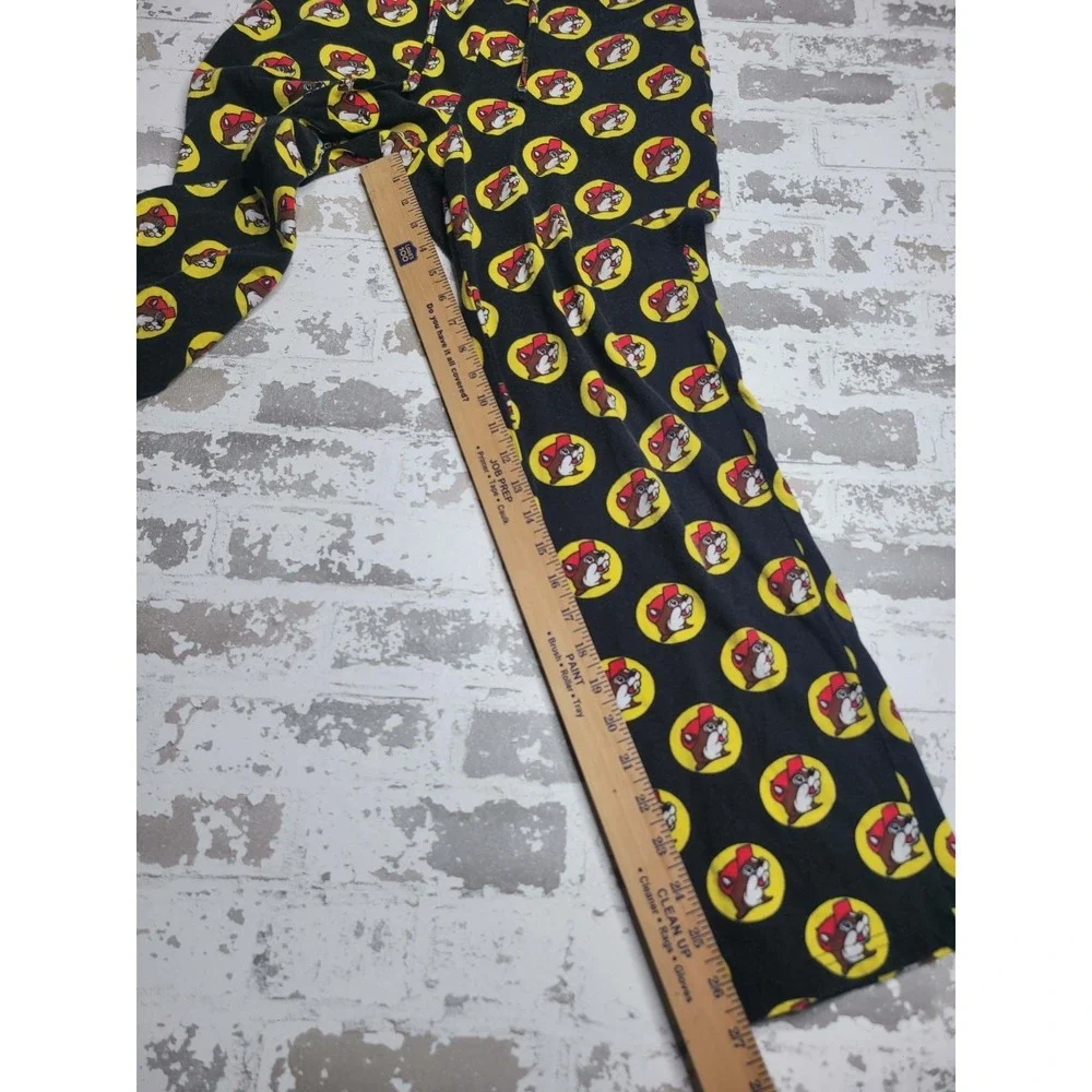 BUC-EE'S PAJAMA PANTS‎ Beaver Logo Pockets Cotton Drawstring Women's SMALL